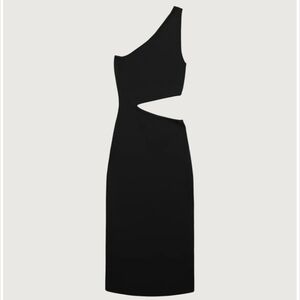 OAK + FORT ONE SHOULDER KNIT MIDI DRESS WITH CUTOUTOriginal Price$68.00$60.00